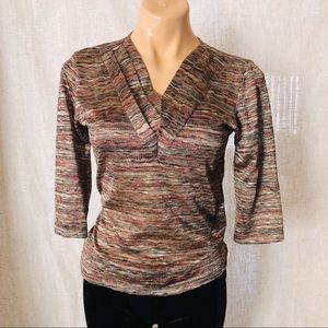Christopher & Banks V-neck blouse. Petite/small